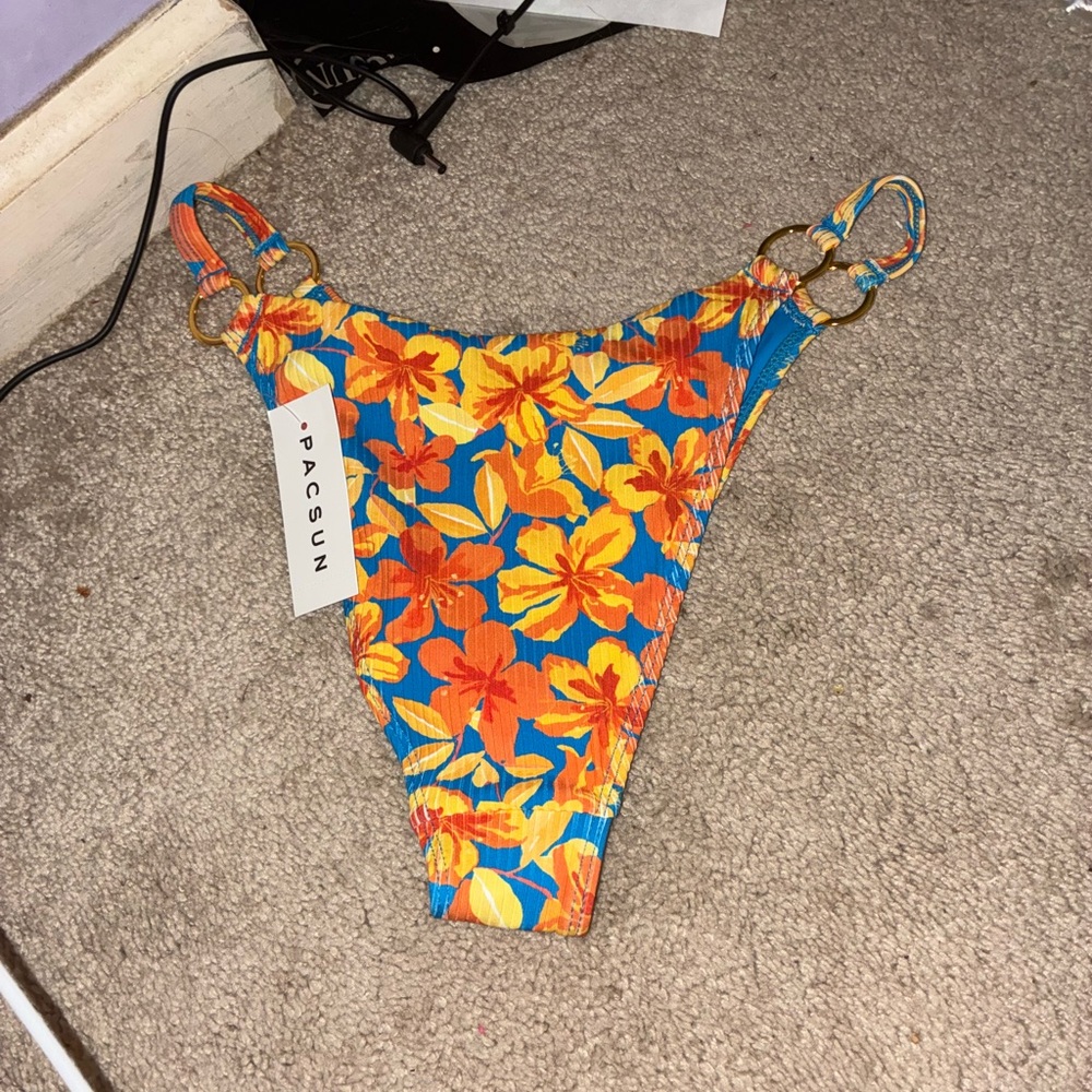 PacSun Tropical Floral Bikini Bottom